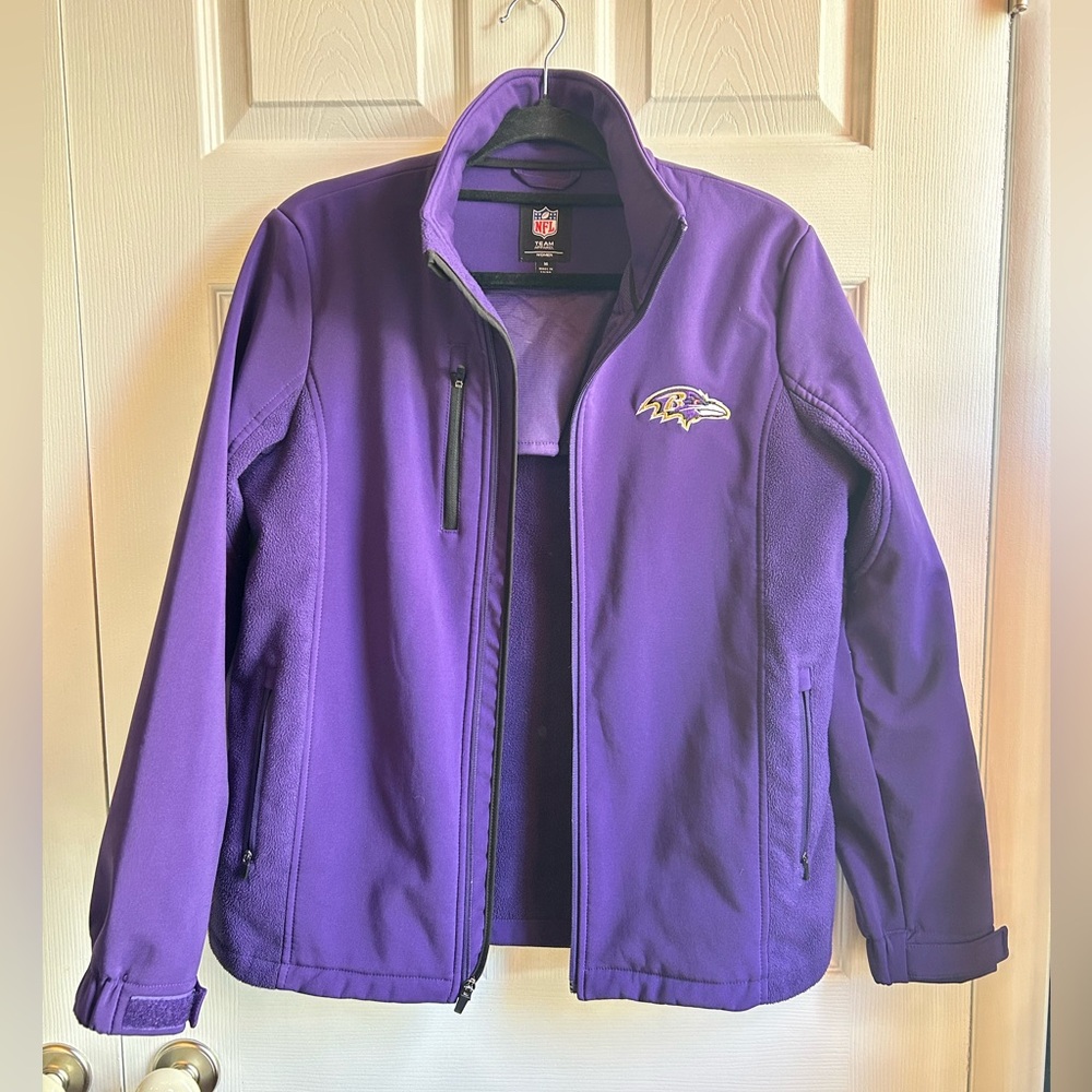Women’s NFL Raven’s Purple Team Jacket - M